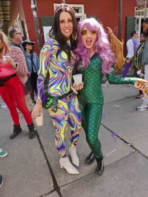 Costumes on Bourbon St.