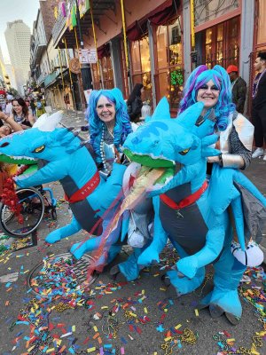 Dragons on Royal St.