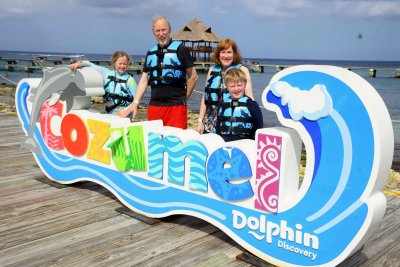 At Dolphin Discovery in Cozumel, Mexico