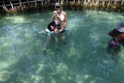 Kids really enjoyed Cenote Heledos