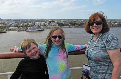 Sailing out of New Orleans