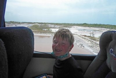 William on shore tour out of Progreso