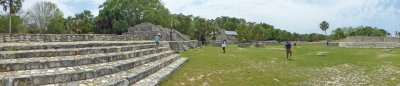 Xcambo are Mayan ruins thought to be built around 350 AD
