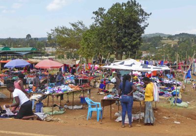 Local market in Kenya