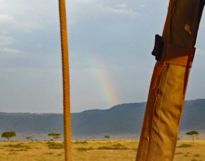 Rainbow on the Maasai Mara