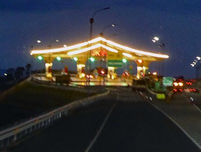 Fancy toll booth on Nairobi Expressway
