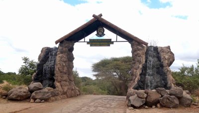 Entering Lake Manyara National Park