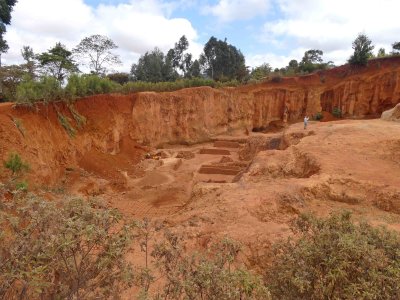 Brick factory in Tanzania