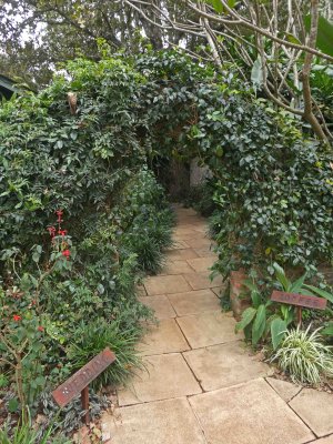 Entrance to Wedding Chapel at Gibbs Farm