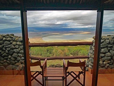 Our view of Ngorongoro Crater