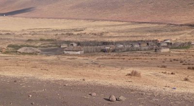 Maasai Village in the Ngorongoro Conservancy