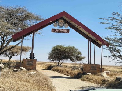 Moving from Ngorongoro Conservation Area into Serengeti National Park