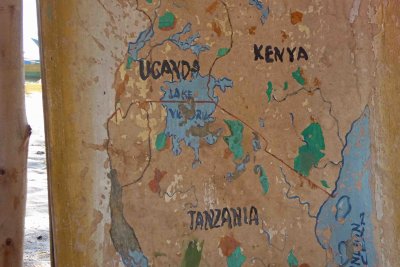 Lake Victoria is 51% in Tanzania, 42% in Uganda, & 7% in Kenya
