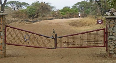 Exit gate from Serengeti National Park