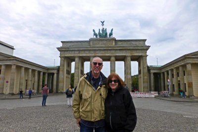Visiting the Brandenburg Gate in Berlin, Germany