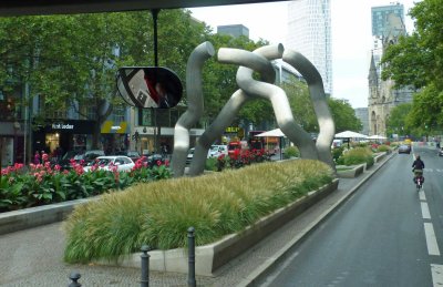 'Berlin' is a sculpture on the Tauentzienstrasse