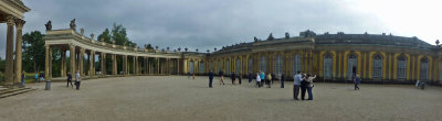 Sanssouci Palace was built 1745-1747