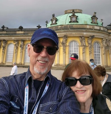 Bill & Susan at Sanssouci Palace in Potsdam