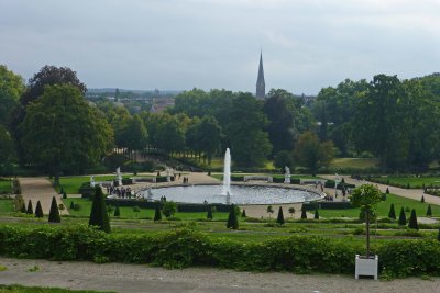 Sanssouci Palace Fountain