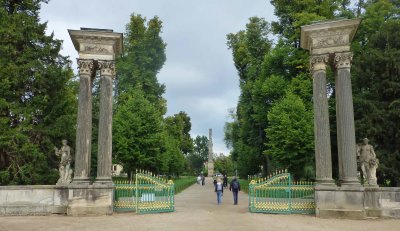 Exit gates from Sanssouci Palace