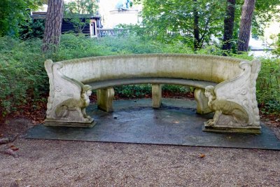 Bench on the property of the site of the Wannsee Conference