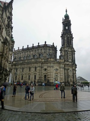 Dresden Cathedral was founded in 1739 and completed in 1751