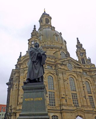 Martin Luther is important in Dresden as Dresden was given the honorary title 'Motherland of the Reformation'