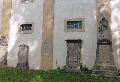 Burials in St. James's Churchyard is the oldest extant burial ground in Weimar going back to the 12th Century