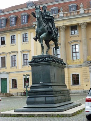 Karl August was the sovereign Duke of Saxe-Weimar and of Saxe-Eisenach