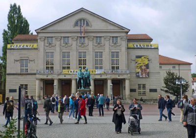 German National Theatre in Weimar is one of the oldest theatres in Germany dating to the 18th Century