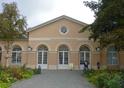 House of the Weimar Republik is the site of the constituent assembly that established Germany’s government from 1919-1935