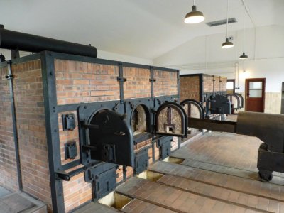 Crematory ovens were installed between 1940 and 1942