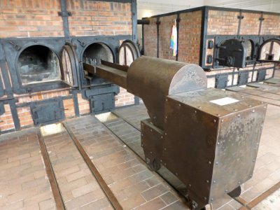 Ovens were designed so several corpses could be burned simultaneously without interruption between loads