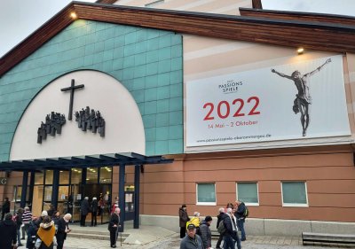 Passion Play Theater in Oberammergau, Germany