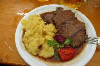 Roast Ox -- it's what's for lunch at Oktoberfest