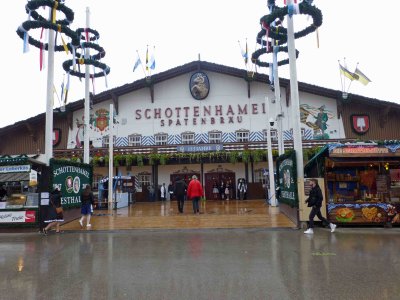 Schottenhamel (est. 1867) is the oldest beer tent at Oktoberfest