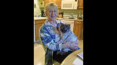 Liz & her Baby Kitty~041413.jpg