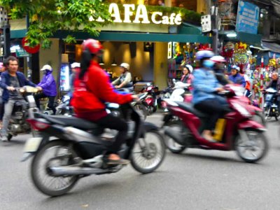 Chaotic Traffic in Hanoi