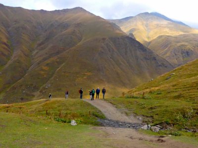 Hiking near Village Juta