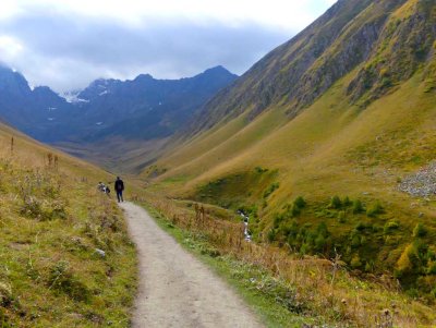 Hiking near Village Juta