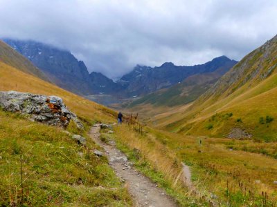 Hiking near Village Juta