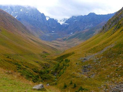 Hiking near Village Juta