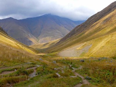 Hiking near Village Juta