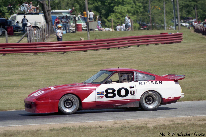 20TH JIM LIVELY 12TH GTU NISSAN 280ZX  