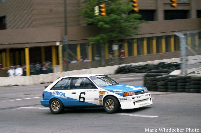 4TH DENNIS SHAW  MAZDA 323