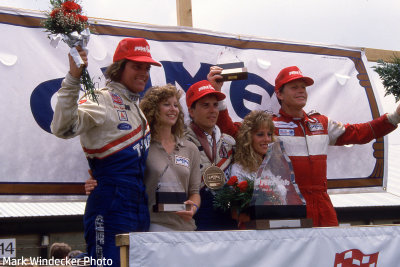 GTO 2ND-BRUCE JENNER/ 1ST-SCOTT PRUETT/ 3RD-JACK BALDWIN