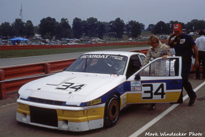 KATHY RUDE--PORSCHE 924 CARRERA