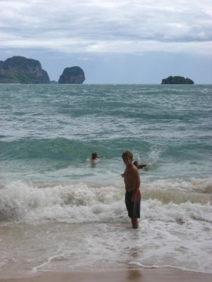 Fucking around in the Waves in Railey