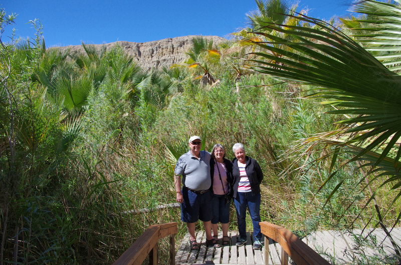 Standing on San Andreas Fault