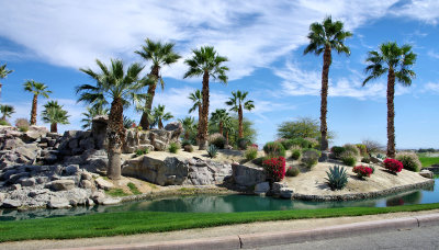 Entrance to Silver Rock Country Club